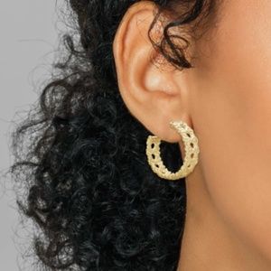 Kendra Scott Natalie Gold Hoop Earrings